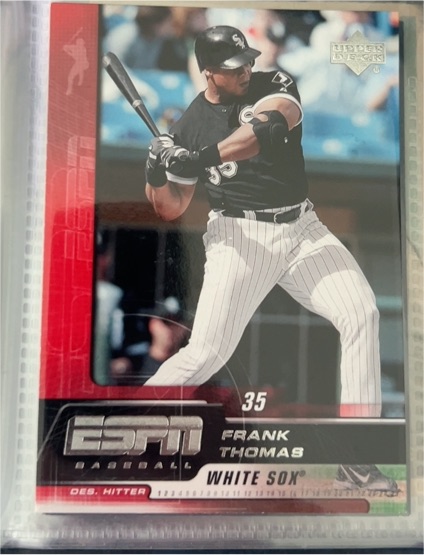 2005 Upper Deck ESPN #35 Frank Thomas — front