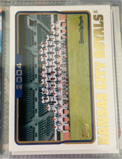 2004 Topps #651 Kansas City Royals Team Card — front