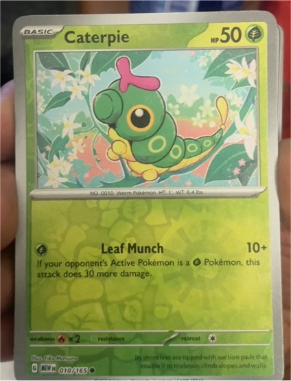 2023 Pokémon Scarlet & Violet 151 #010 Caterpie — front