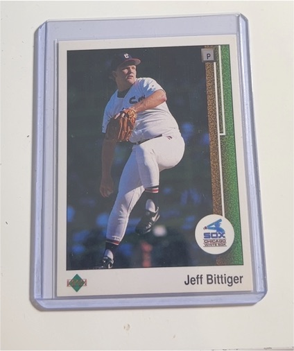 1989 Upper Deck #499 Jeff Bittiger — front