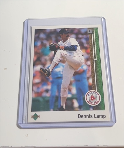 1989 Upper Deck #503 Dennis Lamp — front