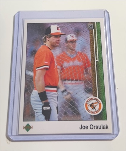 1989 Upper Deck #429 Joe Orsulak — front