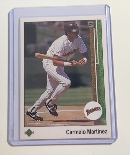 1989 Upper Deck #365 Carmelo Martinez — front