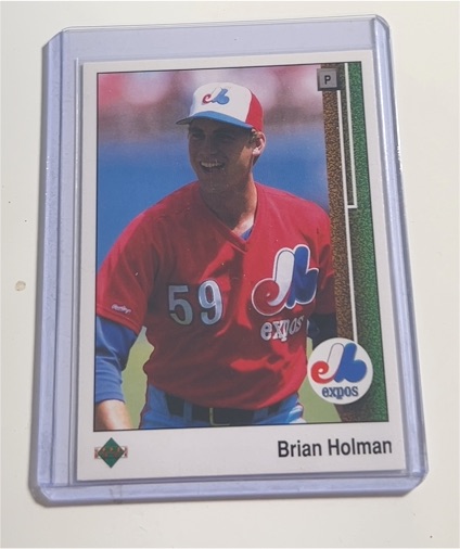 1989 Upper Deck #356 Brian Holman — front