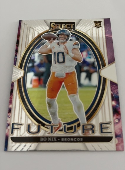 2024 Panini Select #7 Bo Nix — front