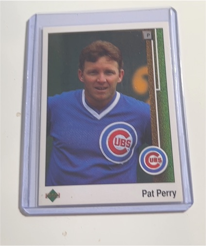 1989 Upper Deck #345 Pat Perry — front