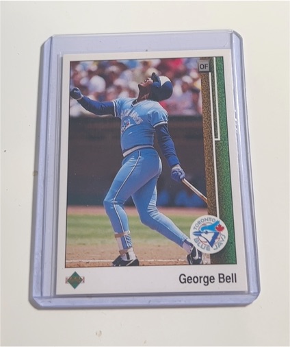 1989 Upper Deck #255 George Bell — front