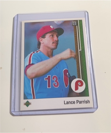 1989 Upper Deck #240 Lance Parrish — front