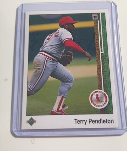 1989 Upper Deck #131 Terry Pendleton — front