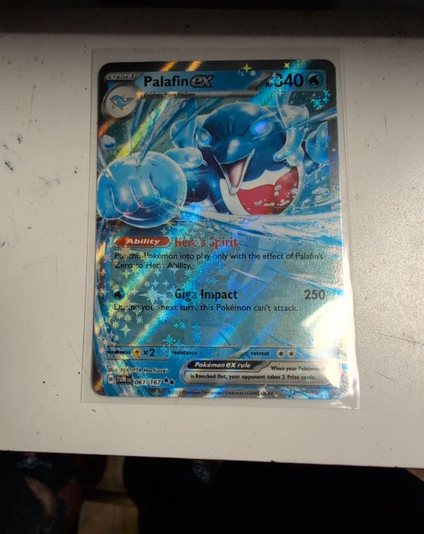 Palafin ex 061/167 Twilight Masquerade — front