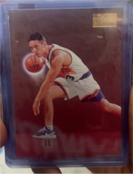1996 Skybox Premium #91 Steve Nash — front