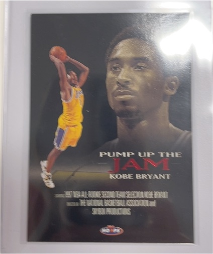 1998-99 SkyBox Hoops #4PJ Kobe Bryant Pump Up the Jam — front