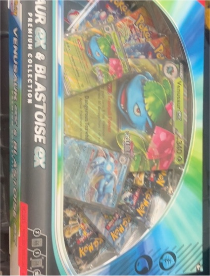 2023 Pokémon TCG Venusaur ex & Blastoise ex Premium Collection — front