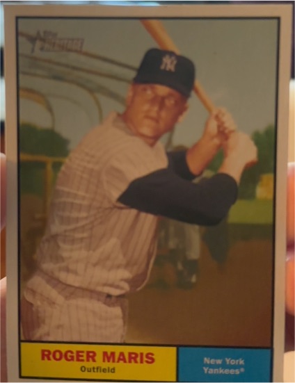 1982 Topps #1 Roger Maris — front