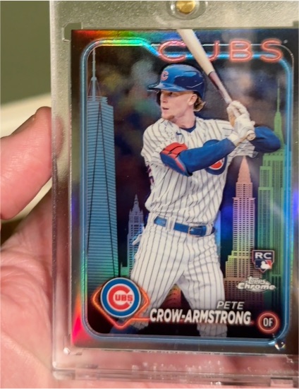2024 Topps Chrome #16 Pete Crow-Armstrong — front