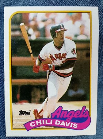 1989 Topps #525 Chili Davis — front