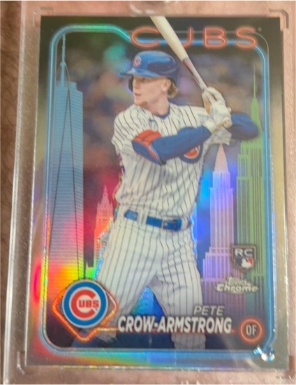 2024 Topps Chrome #407 Pete Crow-Armstrong — front