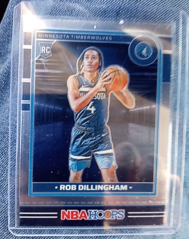 2024-25 Panini NBA Hoops #238 Rob Dillingham — front