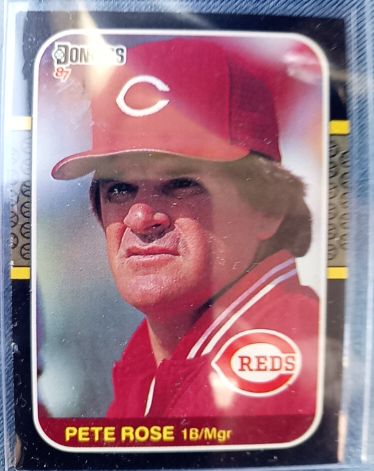 1987 Donruss #186 Pete Rose — front