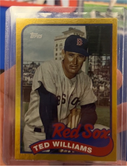 1989 Topps #19 Ted Williams — front