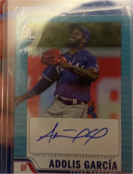 2023 Topps Big League #BLA-AG Adolis García — front