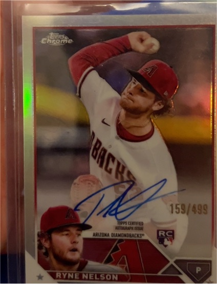 2023 Topps Chrome #159 Ryne Nelson — front