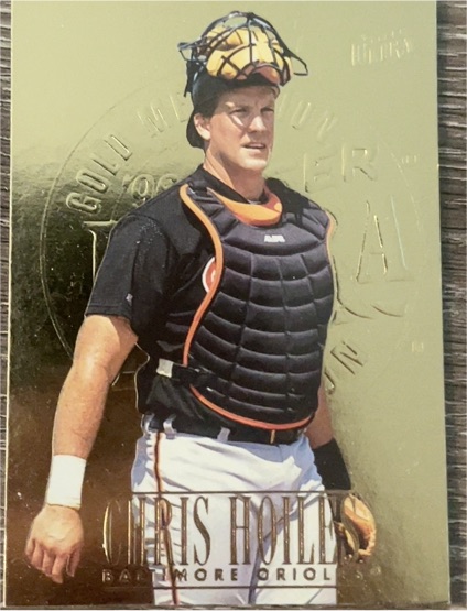 1996 Ultra #6 Chris Hoiles — front