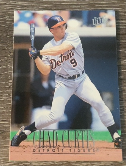 1996 Fleer Ultra #57 Chad Curtis — front