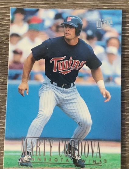 1996 Ultra #88 Marty Cordova — front