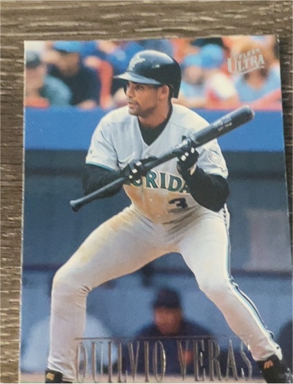 1996 Ultra #204 Quilvio Veras — front