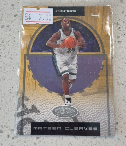 2001-02 Hoops Hot Prospects #33 Mateen Cleaves — front