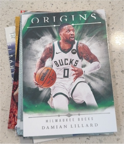 2024-25 Panini Origins #45 Damian Lillard — front