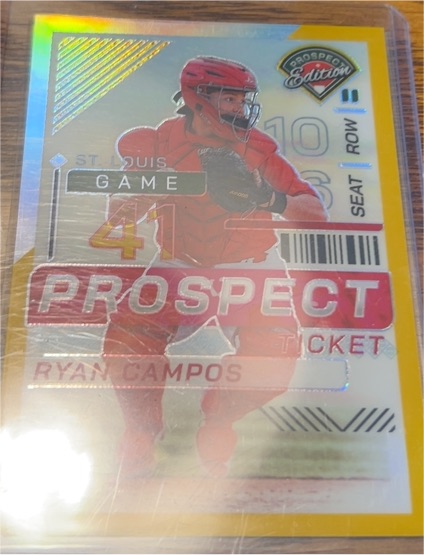2024 Panini Prospect Edition #100 Ryan Campos — front