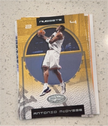 2001-02 Hoops Hot Prospects #24 Antonio McDyess — front
