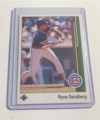 1989 Upper Deck #120 Ryne Sandberg — front