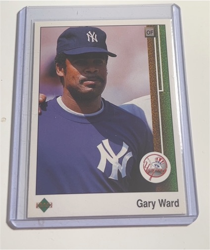 1989 Upper Deck #98 Gary Ward — front
