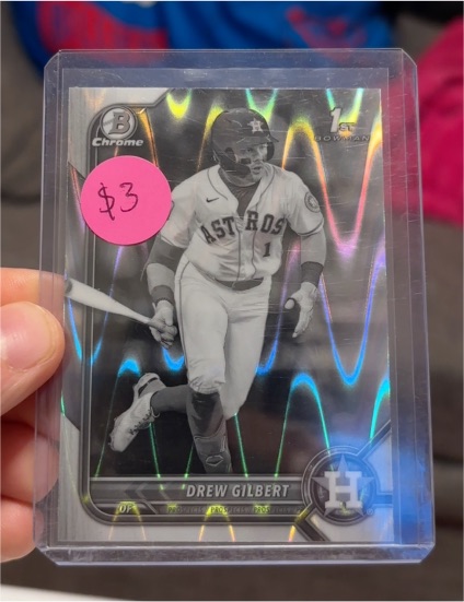 2022 Bowman Chrome 1st Bowman Drew Gilbert — front
