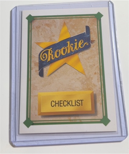 1989 Upper Deck #27 Star Rookies Checklist — front