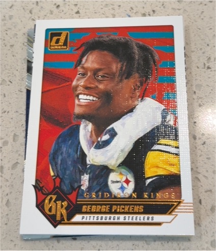 2024 Donruss Gridiron Kings #3 George Pickens — front
