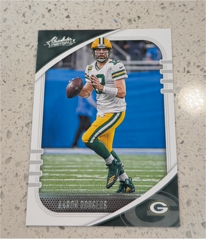 2020 Panini Absolute Football #92 Aaron Rodgers — front