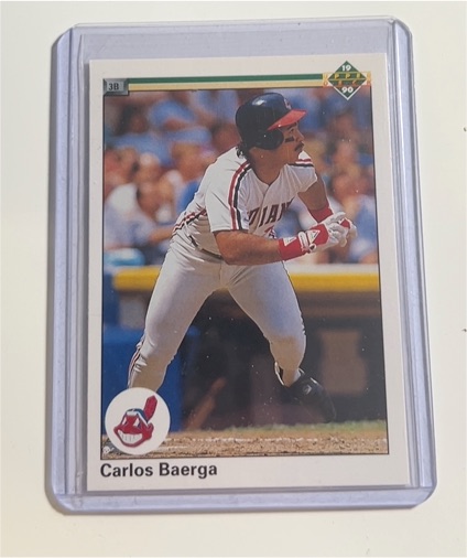 1990 Upper Deck #737 Carlos Baerga — front