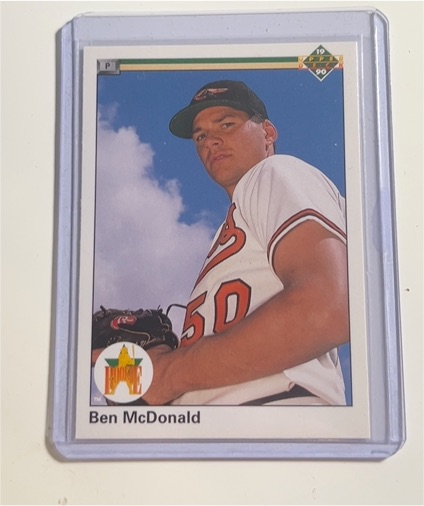 1990 Upper Deck #54 Ben McDonald — front
