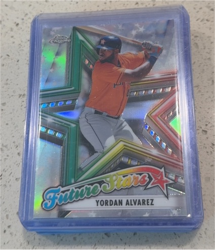 2021 Topps Chrome Future Stars #FS-8 Yordan Alvarez — front