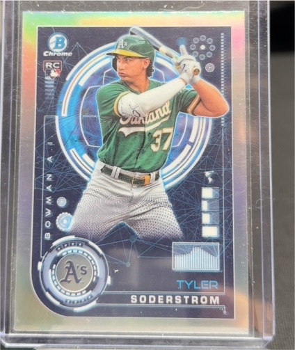 2024 Bowman Chrome Bowman AI #BAI-4 Tyler Soderstrom — front
