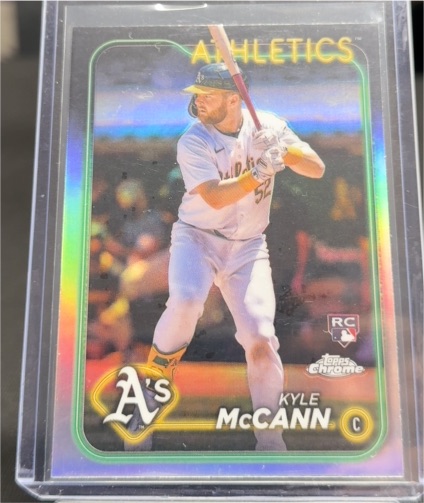 2024 Topps Chrome Update #US37 Kyle McCann — front