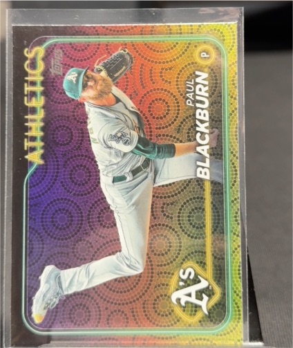 2024 Topps #647 Paul Blackburn — front
