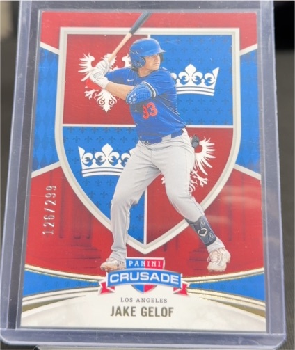 2024 Panini Crusade #114 Jake Gelof — front