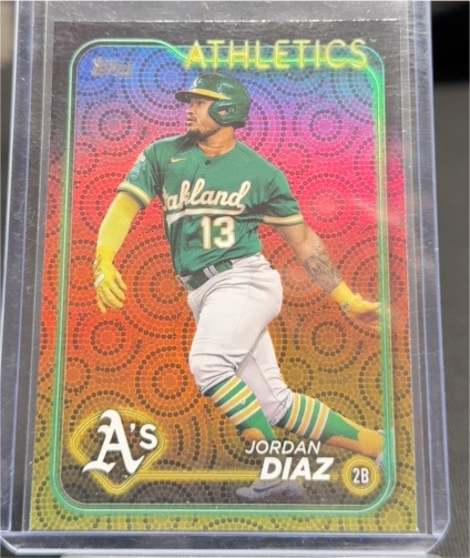 2024 Topps Series 2 #697 Jordan Diaz — front