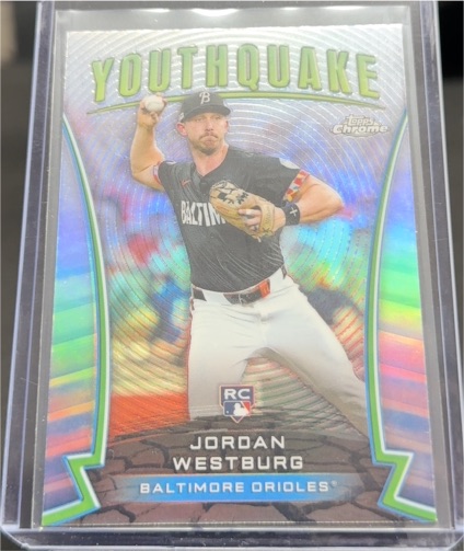 2024 Topps Chrome Update #YQ-86 Jordan Westburg — front