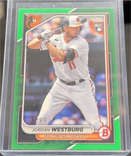 2024 Bowman #42 Jordan Westburg — front